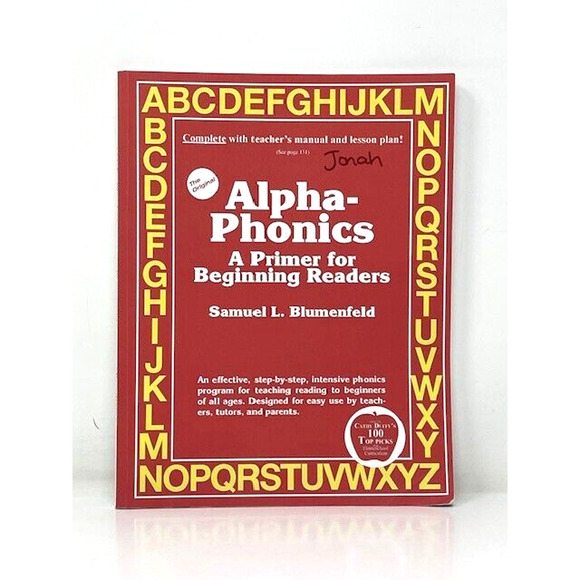 Alpha-Phonics: A Primer for Beginning Readers by Samuel L Blumenfeld - Picture 1 of 2
